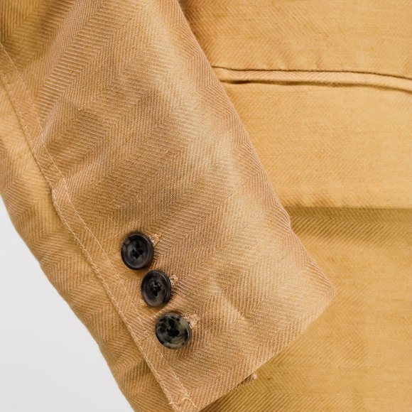 Smythe Tan Double-Breasted Blazer - Picture 6 of 10